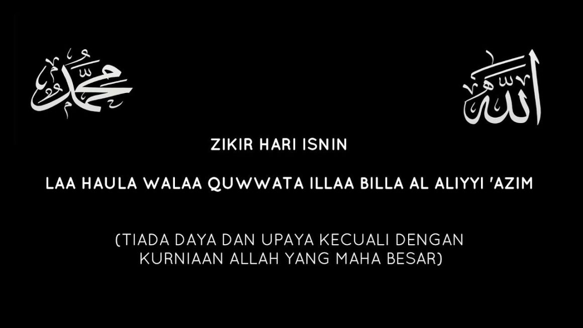zikir hari isnin
